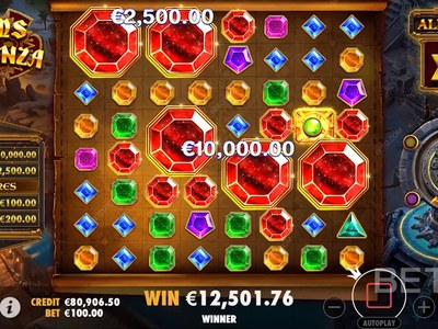 Игровой аппарат Gems Bonanza от Pragmatic Play
