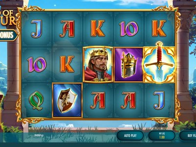 Игровой аппарат Sword Of Arthur от Thunderkick